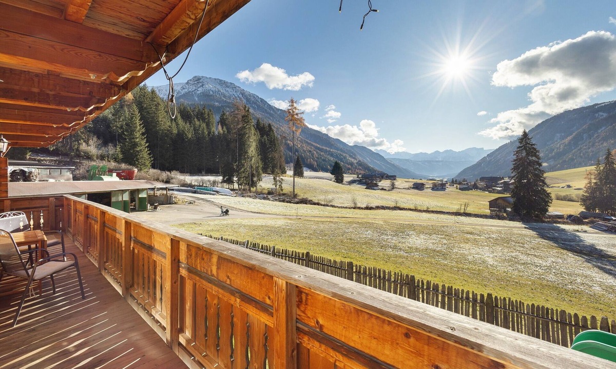 Valle di Casies Apartment | Apartment "Burgerhof Dolomiten" with Mountain View, Large Private Terrace and Wi-Fi