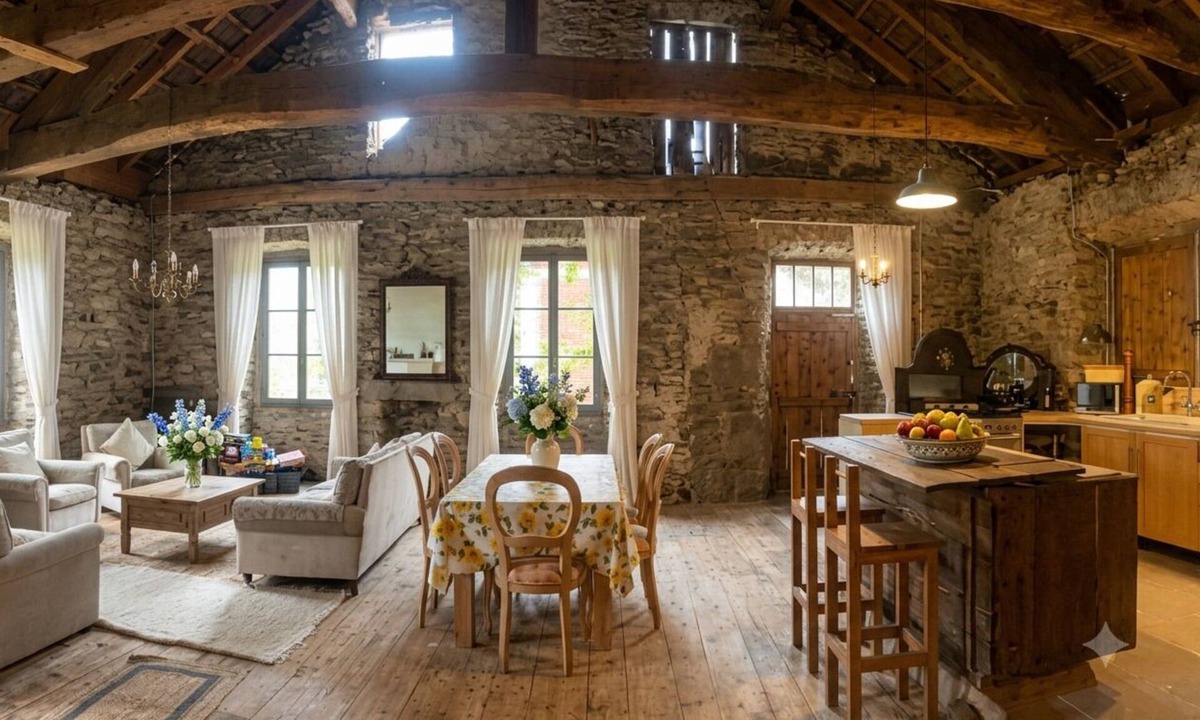 Rossa House | Attica Penthouse Majestically vaulted with abundant light & secluded Lake access