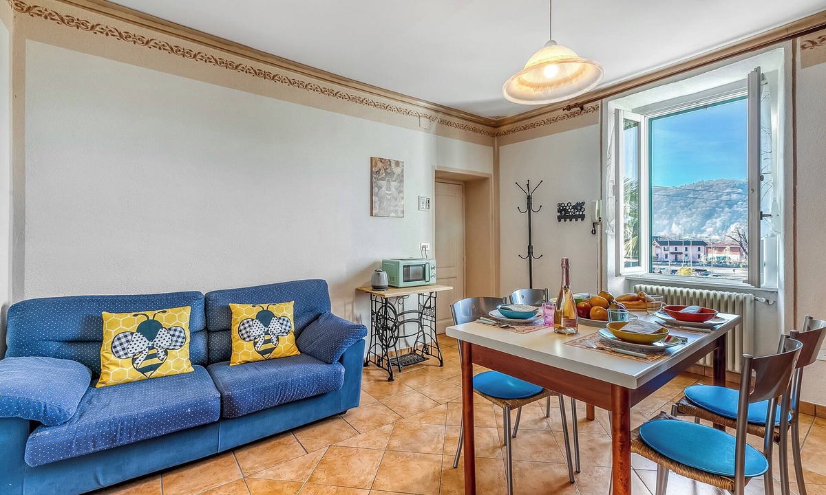 Luino Apartment | Bee Apartment: Luino Lakeside with Outdoor Dining, Luino, Italy