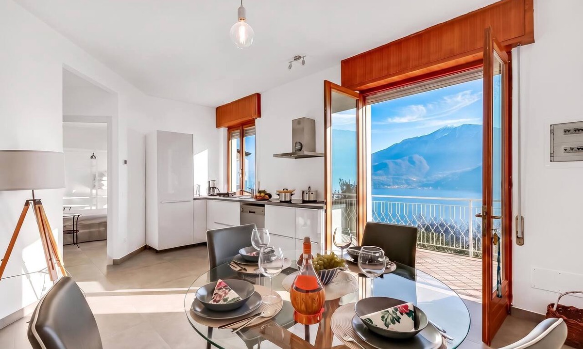 Bassanega Apartment | Casa Panorama in Tremosine with View Terrace, Tremosine, Italy