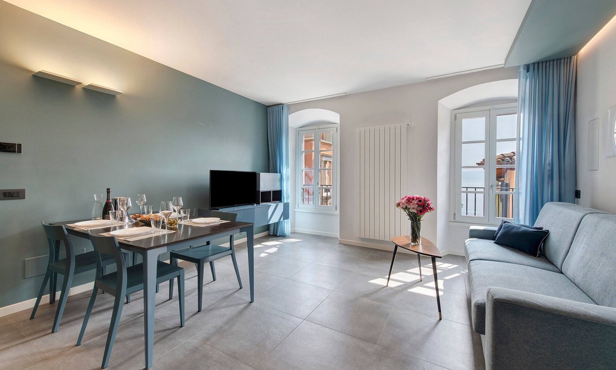 Gargnano Apartment | 'Gemhouse Turchese Garda Lake' Apartment with Lake View, Wi-Fi and Air Conditioning