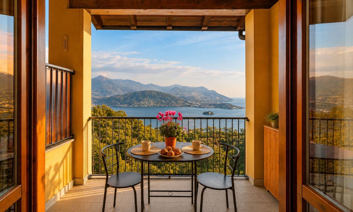 Levo House | Lake Maggiore Retreat - Unique view, balcony, and private parking