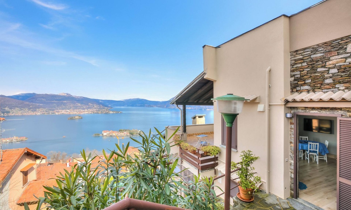 Someraro House | Lake Maggiore View Terrace Over The Borromean Islands, Stresa, Italy