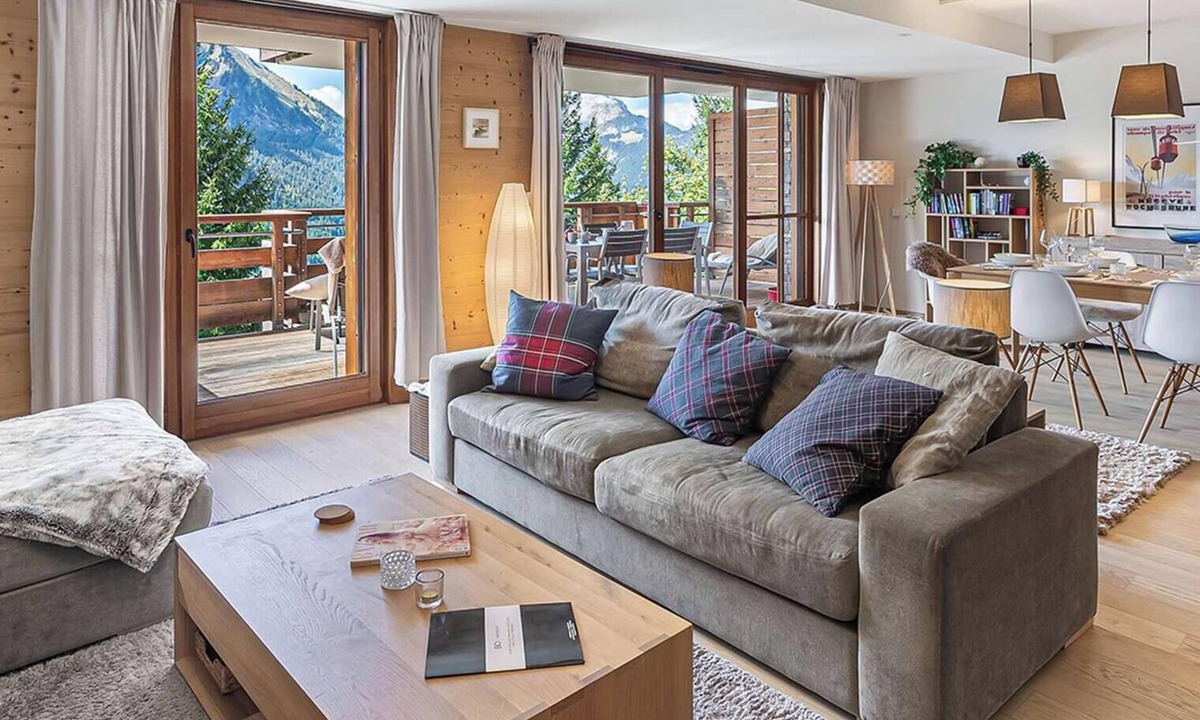 Chatel Apartment | Luxury flat 6 pers. - fireplace, close to the centre and slopes
