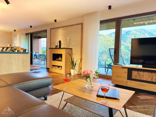Perca Apartment | Monte Sole Suite - mit Sauna & Garten