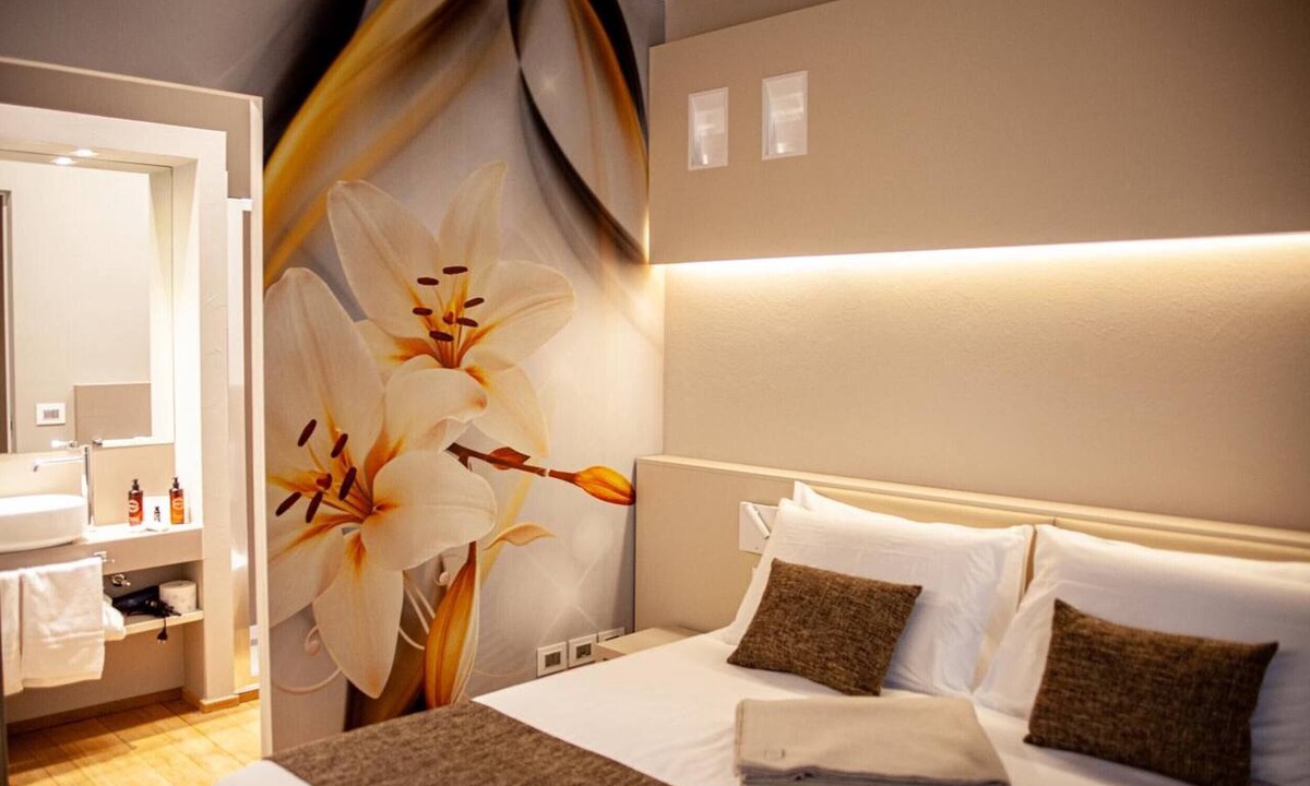 Longiano Apartment | Room 'Resort Villa Paola - Camera Merlo' with Sea View, Wi-Fi and Air Conditioning
