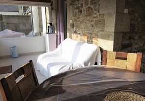 Charming Breton Home with Enclosed Garden, Near Shops and Beach in Perros-Guirec in Perros-Guirec