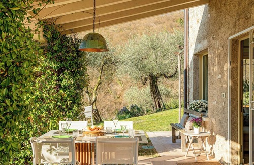 Gargnano Apartment | 1-bed villa apt with pool & Garda view