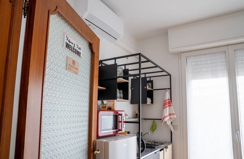Ravenna House | A comfortable room within an 84-square-meter unit—perfect for three people—located on the ground floor of an Art Nouveau building.The property is situated in a quiet area of ​Ravenna that is ideally located for sightseeing; the city center is ju
