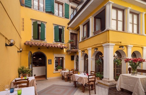 Caprino Veronese Hotel | an old Locanda That is an Italian Landmark . About 200 Years old "suite 2"