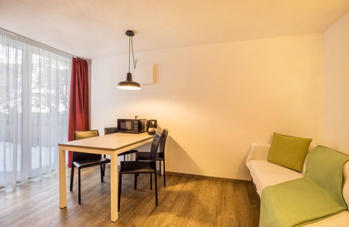 San Vigilio Apartment | Apartment “Ön Residenz Bun Sté” with Mountain View, Sauna & Garden