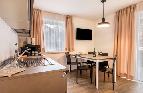 San Vigilio Apartment | Apartment "Cater Residence Bun Sté" with Mountain View, Sauna & Garden