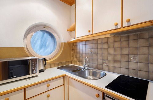 San Vigilio Apartment | Apartment 'Mupan Genziana Monolokal' with Mountain View, Balcony and Wi-Fi