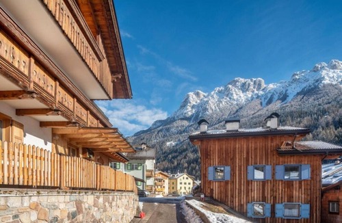 Soraga Apartment | Apartment 'Appartamento Cima Dodici' with Mountain View, Shared Terrace and Wi-Fi