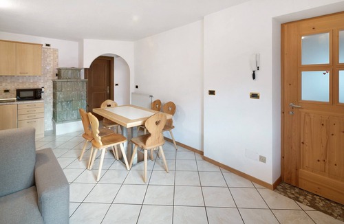 Soraga Apartment | Apartment 'Cima Undici' with Mountain View, Shared Terrace and Wi-Fi