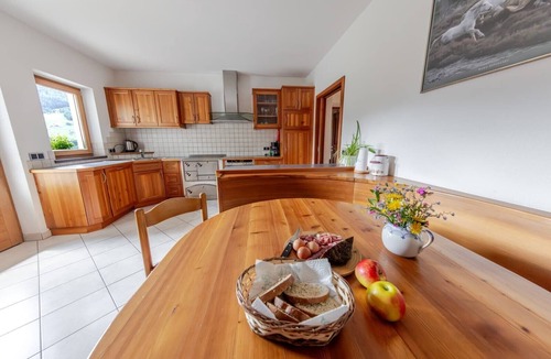Sarntal Apartment | Apartment 'Kuhglocke' with Mountain View, Private Terrace and Wi-Fi