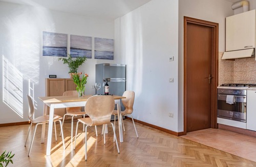 Pablo Apartment | Apartment located on the second floor of a building without a lift.It accommodates 4 people with a double bedroom and a sofa bed in the living room, in 43 square meters of space.We are located in a residential area, close to the Ospedale Maggiore and Fie