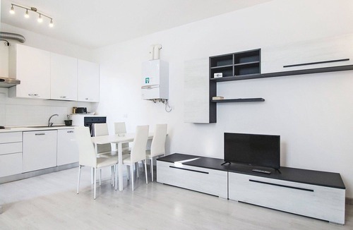 Meina Apartment | Beautiful apartment for 4 guests with A/C, pool and TV