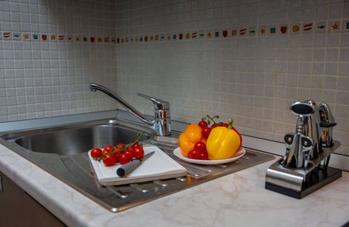 Lesa Apartment | Blue Horizon - pools, terrace and lakes view