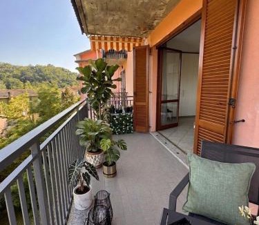 Bagni di Tabiano Apartment | Elegant Penthouse LA BALCONATA - Wellness Retreat & Castle View