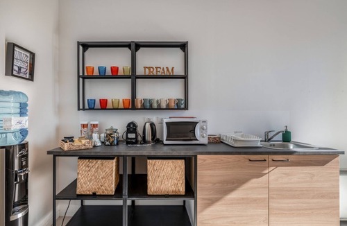 Padova House | GuestHost - Our residence is located on the fourth floor of a building, equipped with a lift.Service room which can be accessed by all guests complete with microwave, refrigerator, coffee machine, electric kettle, cups and glasses.Bicycle parking inside