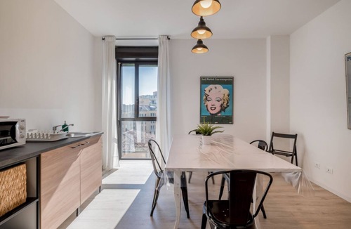 Padova House | GuestHost - Our residence is located on the fourth floor of a building, equipped with a lift.Service room which can be accessed by all guests complete with microwave, refrigerator, coffee machine, electric kettle, cups and glasses.Bicycle parking inside