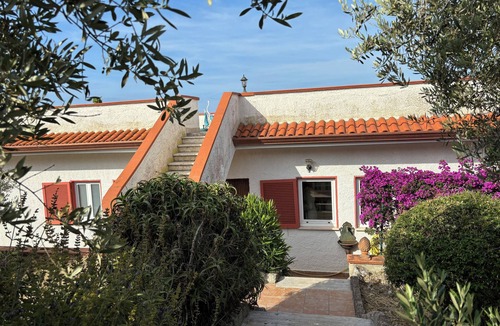 Terracina House | House on a hill with a rooftop terrace with big garden and stunning sea view