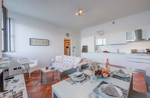 Arona Apartment | Incanto Sul Lago: Arona Lakefront Flat with A/C, Arona, Italy