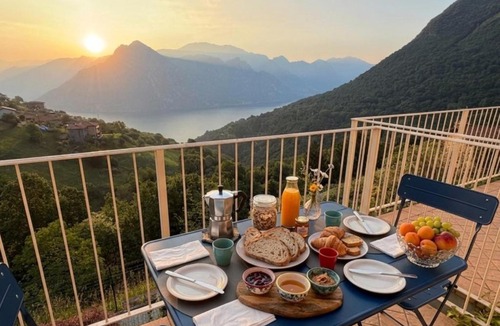 Fonteno Apartment | Lake Iseo View Retreat - Quiet & Nature