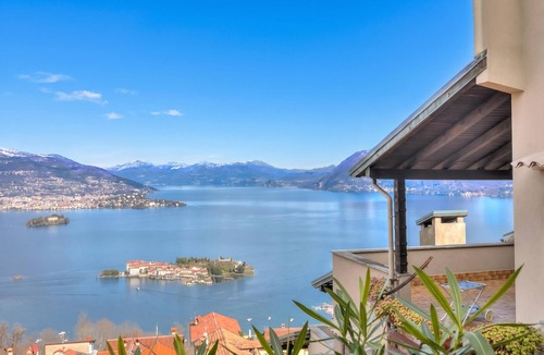 Someraro House | Lake Maggiore View Terrace Over The Borromean Islands, Stresa, Italy