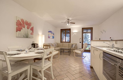 Morgnaga Apartment | Lake view from the pool - Relaxation assured