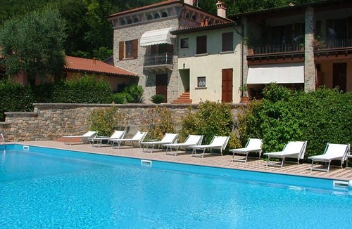 Morgnaga Apartment | Lake view from the pool - Relaxation assured