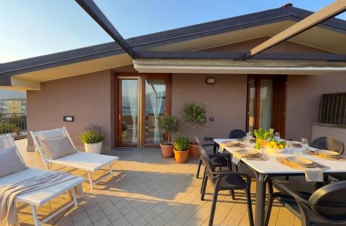 Paratico Apartment | Lakefront Penthouse Terrace - Sunset & Panorama