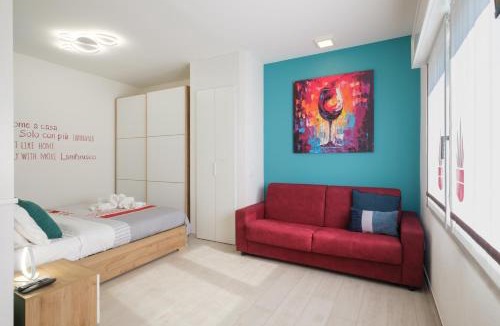 Buon Pastore-Sant'Agnese-San Damaso Apartment | Lambrusco Apartment Monolocale vicino al Centro di Modena Università e Policlinico