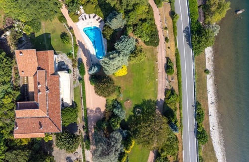 Stresa Villa | Luxury Lakeside Retreat with a Pool near Stresa! Lake Maggiore Villa Romanza