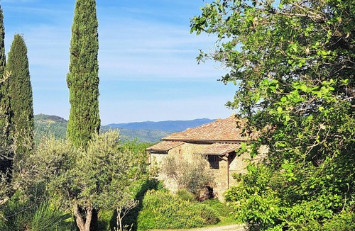 Civitella in Val di Chiana House | Medieval tower with Tuscan hills view