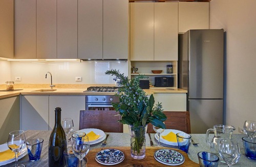 Caprino Veronese House | Nice apartment in villa for 8 guests with WIFI, TV and patio