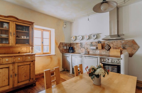 Villabassa Apartment | Panorama, well-being, setting off - vacation at the Mittersteiner Hof (Sarlkofel)