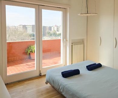 Quartiere XXI Pietralata Apartment | Panoramic Sunset Terrace Attic