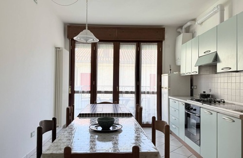 Cesenatico Apartment | RP08 - Cesenatico, three-room apartment with balcony and garage near the sea
