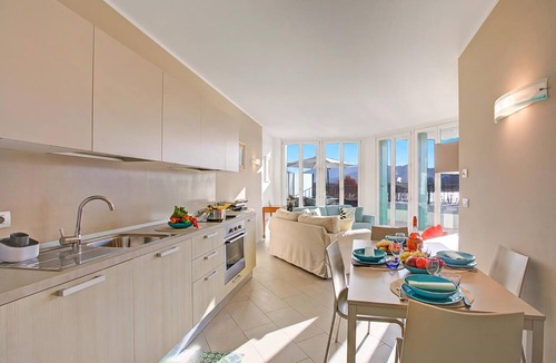 Laveno Apartment | Sogno Sul Lago, Lakefront Balcony, Laveno Mombello, Italy