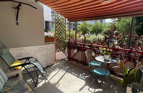 Pietralata Apartment | Spatious two bedrooms apartment with patio and covered parking