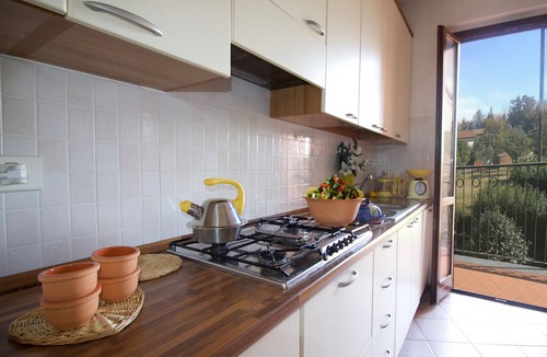 Lesa Apartment | Sunflower - Lake Maggiore Duplex w/Terrace and Shared Pool, Lesa, Italy
