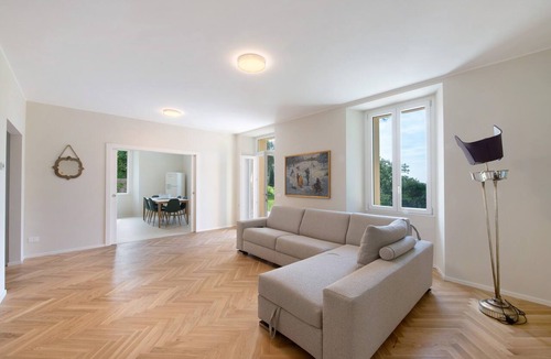 Caslino d'Erba Villa | The Garden Apartment in a Restored 20th-Century Villa