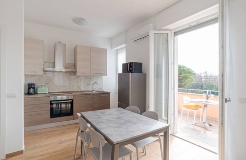 Cesana Brianza Apartment | Travel with your family and friends and explore lakes and mountains near Como!This spacious apartment, with two bedrooms, two bathrooms, open space kitchen with island, large living room, small terrace, is located on the road that connects the two main c