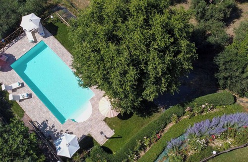 Panicale Villa | Wonderful private villa for 6 guests with A/C, WIFI, private pool, TV, patio and pets allowed