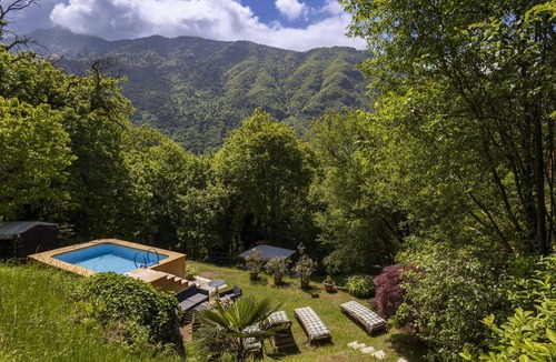 Pisogne Villa | Wonderful private villa for 16 people with private pool, WIFI, TV, patio and pets allowed