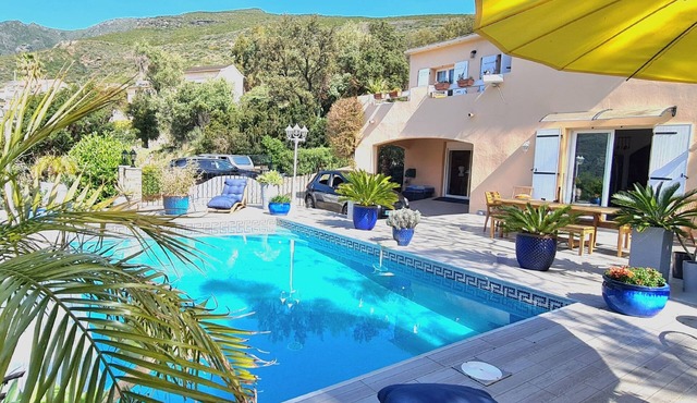 100 m2 villa at the beginning of Cap Corse with private pool in BASTIA