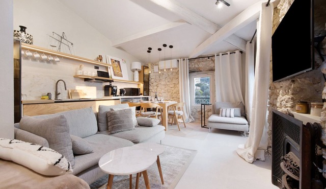 Apartment Montagna (45 m2) with shared terrace, sauna and lake view