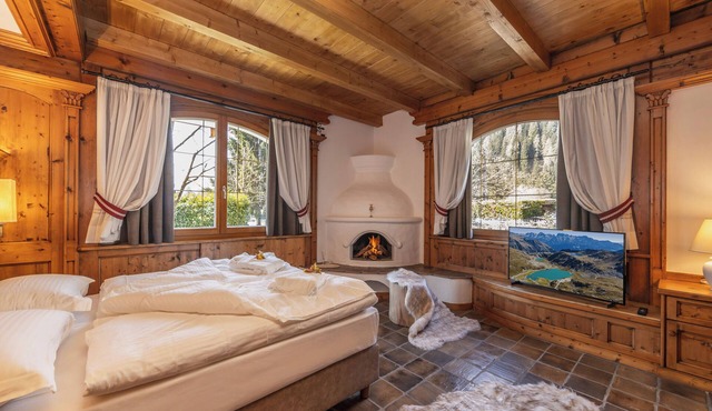 Apt "Garden": elegant, mountainous with park and biolago
